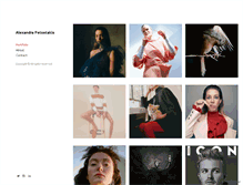 Tablet Screenshot of alexpetsetakis.com